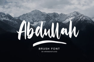 Abdullah Script Handwritten Font for Authentic Digital Branding