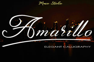 Amarillo: An Elegant Calligraphy Font for Editorial Grace