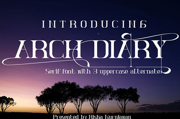 Arch Diary Serif Font for Emotional Brand Campaigns