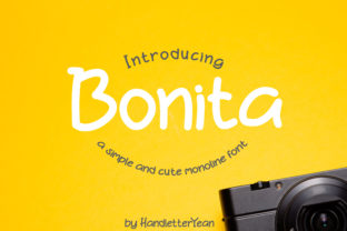 Bonita Family Serif Font for Handmade Brands
