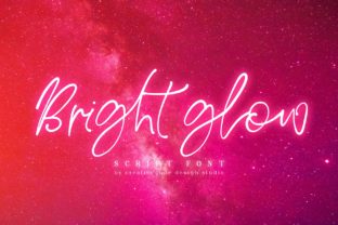 Bright Glow Script Font for Scroll-Stopping Visuals