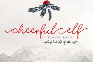 Cheerful Elf: A Script Handwritten Font That Makes Campaign Text Pop