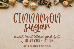 Cinnamon Sugar Script: A Hand Lettered Font for Editorial Charm