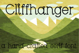 Cliffhanger Serif Font for Editorial Design and Branding