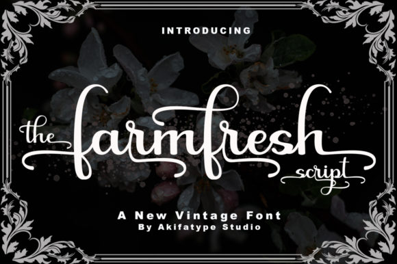 Farmfresh Script Font for Vintage-Inspired Branding