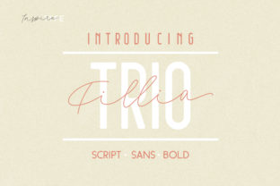 Filia: A Retro Script Handwritten Font for Crafters