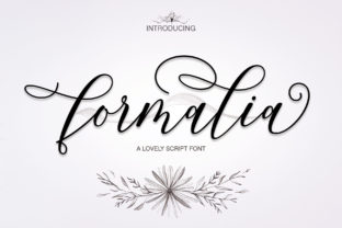Formalia: A Romantic Script Handwritten Font for Elegant Design