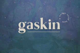 Gaskin: A Modern Wedge Serif Font for Unforgettable Campaigns