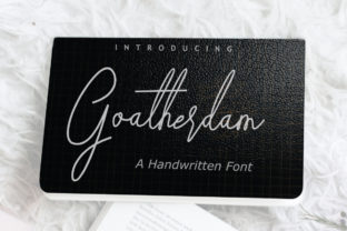 Goatherdam: A Script Handwritten Font That Feels Like Your Brand’s Handwritten Signature