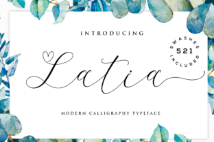 Latia Script Font for Elegant Branding and Handwritten Charm