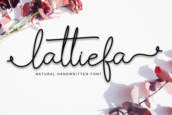 Lattiefa: An Elegant Script Font for Editorial Design