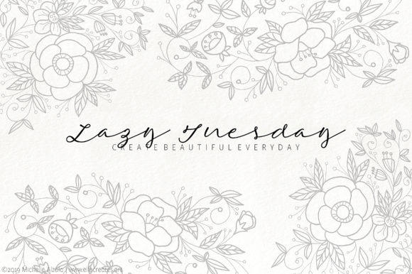 Lazy Tuesday Script: A Handwritten Font for Scroll-Stopping Brand Content