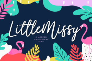 Little Missy: A Charming Script Handwritten Font for Campaign Design