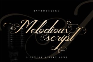 Melodious Script Font for Elegant Branding