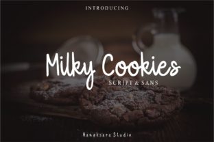 Milky Cookies Font for Warm, Nostalgic Branding