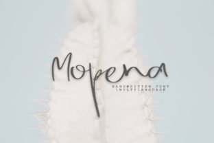 Mopena: A Modern Handwritten Font for Small Business Branding