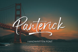 Panterick: A Bold Script Handwritten Font for Editorial Design