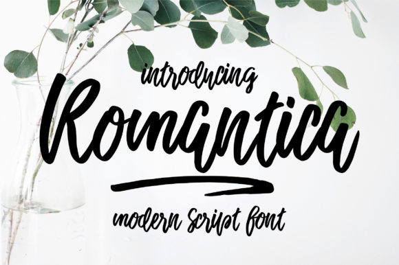 Romantica Script: A Feminine Script Font for Editorial Elegance