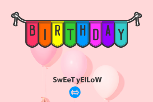 Sweet Yellow: A Decorative Banner Font for Thoughtful Design