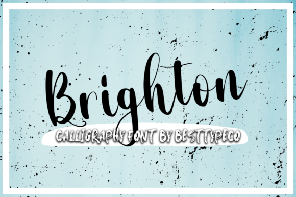 The Brighton Font: A Fresh, Dynamic Script for Crafters
