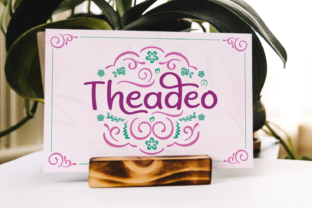 Theadeo Script Handwritten Font for Authentic Branding