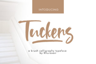 Tuckers Font: Elegant Vintage Script Handwritten Fonts