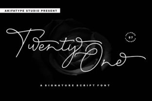 Twenty One Script: A Bold Handwritten Font for Standout Campaigns