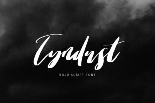 Tyndust Script Font for Handmade Creators